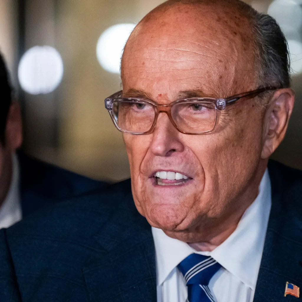 Rudolph Giuliani, exalcalde de Nueva York