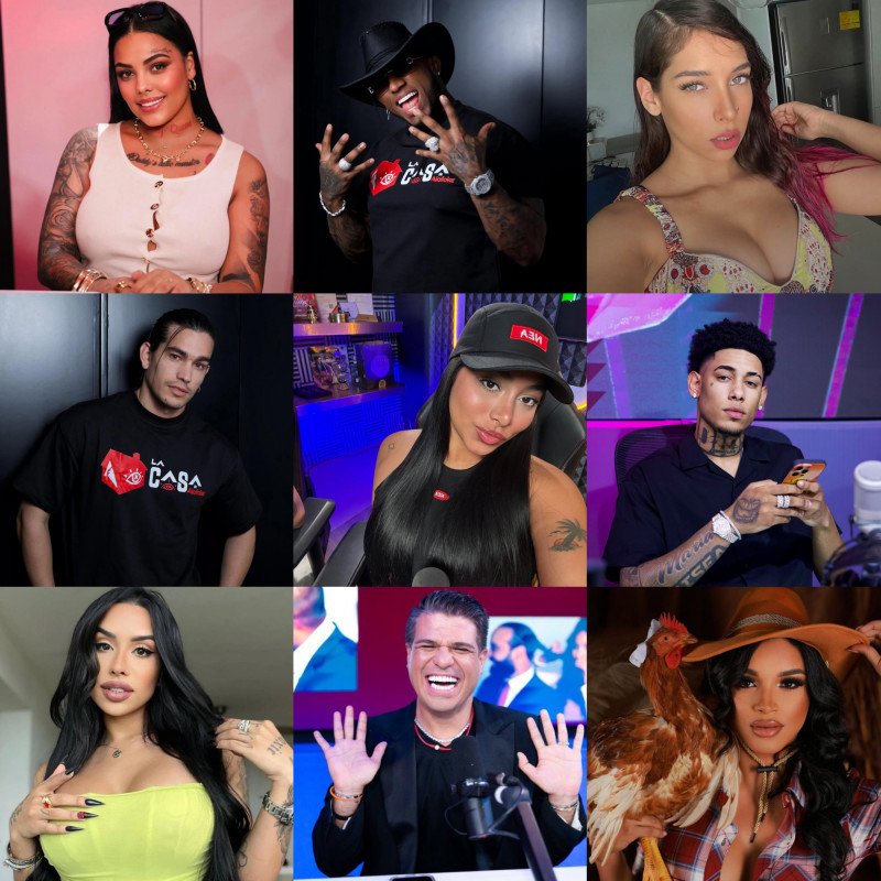 Participantes Oficiales De La Casa De Alofoke 2025 Participantes Oficiales De La Casa De Alofoke 2025