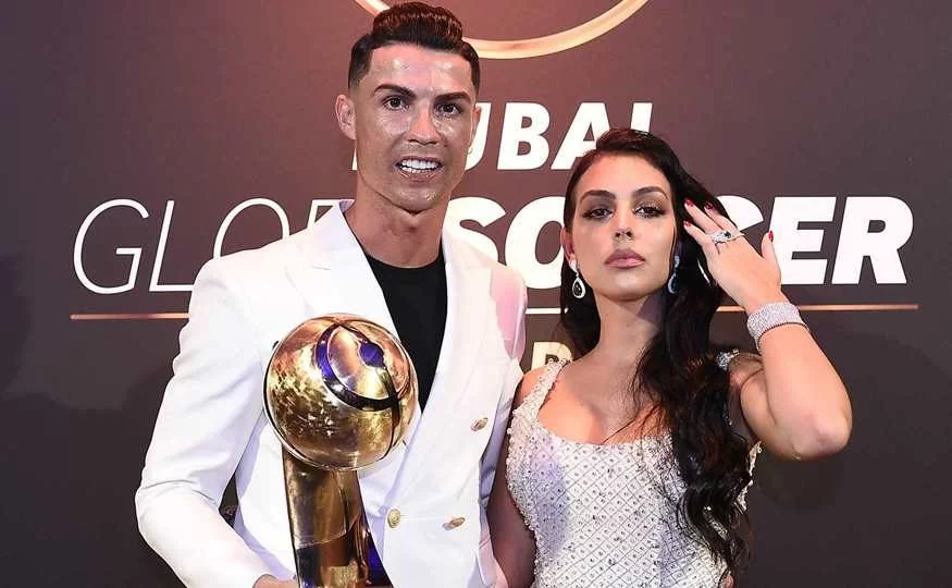 Georgina Rodriguez y Cristiano Ronaldo