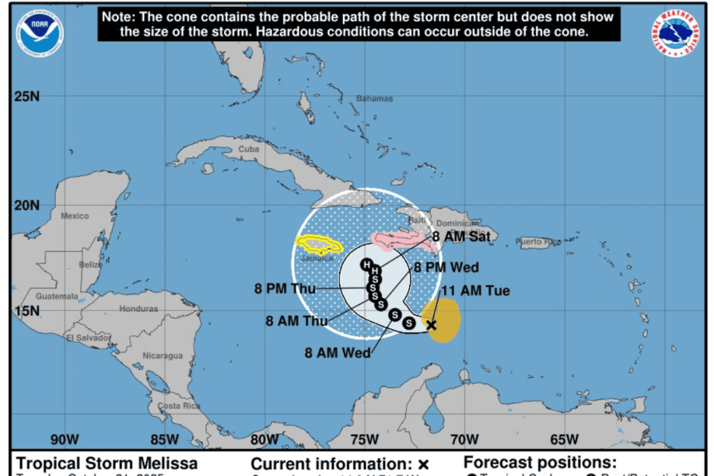 crop w895 h597 clima en rd se forma tormenta melissa y centro se dirige hacia haiti 72766ab4