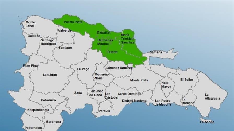 crop w806 h538 clima en rd coe emite alerta verde por lluvias en cinco provincias f3590721 focus min0.11 0.5 896 504