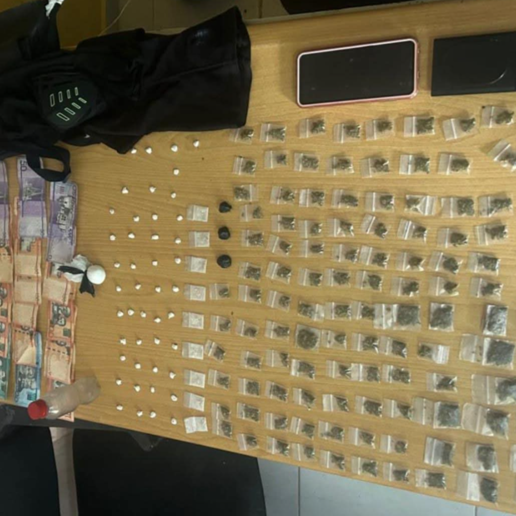 Apresan a hombre en Altamira tras ocuparsele 173 porciones de drogas y dinero en efectivo