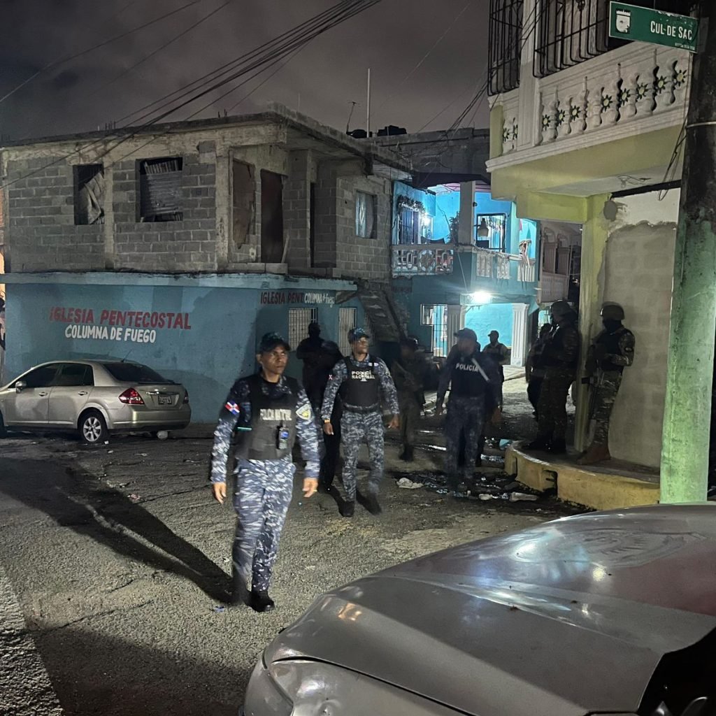 Operativo PN en Los Guaricanos