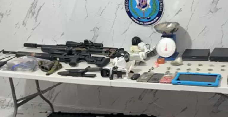 DINTEL y Ministerio Público desmantelan presuntos centros de drogas en San Francisco de Macorís