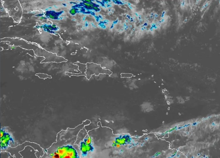 Pronostican lluvias dispersas y chubascos en varias provincias por vaguada