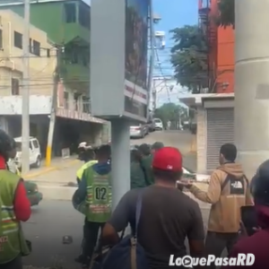 Motoconchista resulta herido de bala por agente de Digesett en Santiago