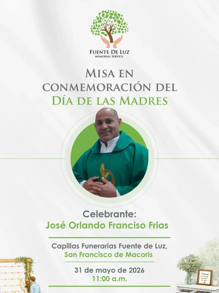 ¡San Francisco de MacorisEl amor de una madre permanece para siempre en el corazon de su famil 1
