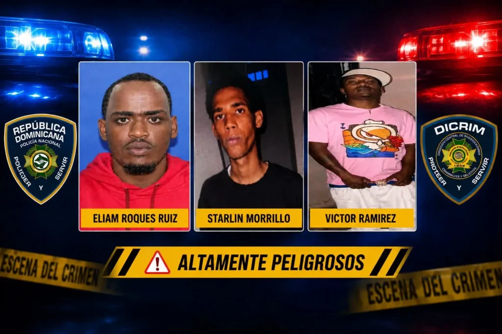 Un fuerte intercambio de disparos en Brisas del Este terminó con la vida de cuatro presuntos delincuentes apodados "La Foca", "Chaca", "Vitico" y "Lin".