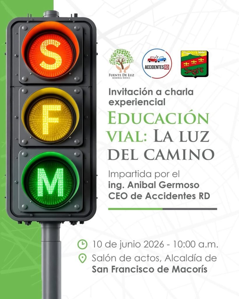 La educacion vial salva vidas.🚦Te invitamos a la charla experiencial Educacion Vial La Luz de