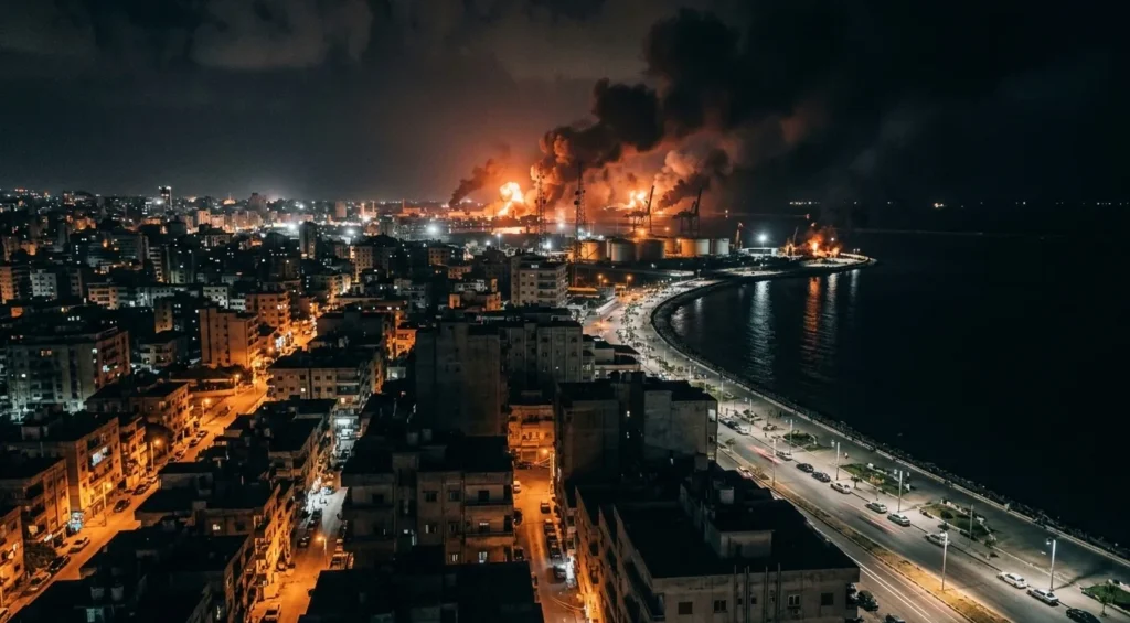6ta noche de Ataques Estados Unidos a Iran