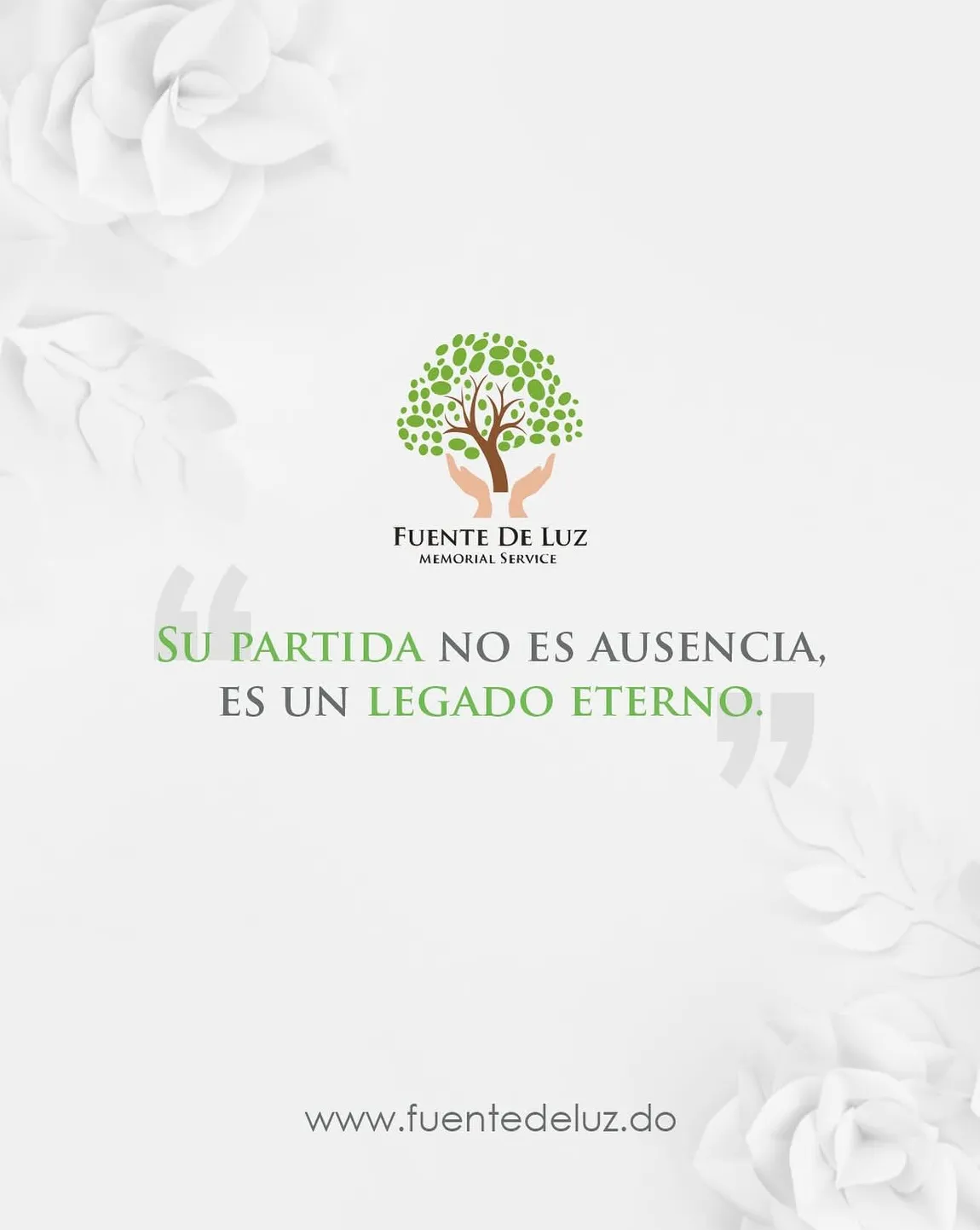 Hay personas que se despiden fisicamente pero nunca dejan de estar presentes en nuestras vidas. 1 resultado