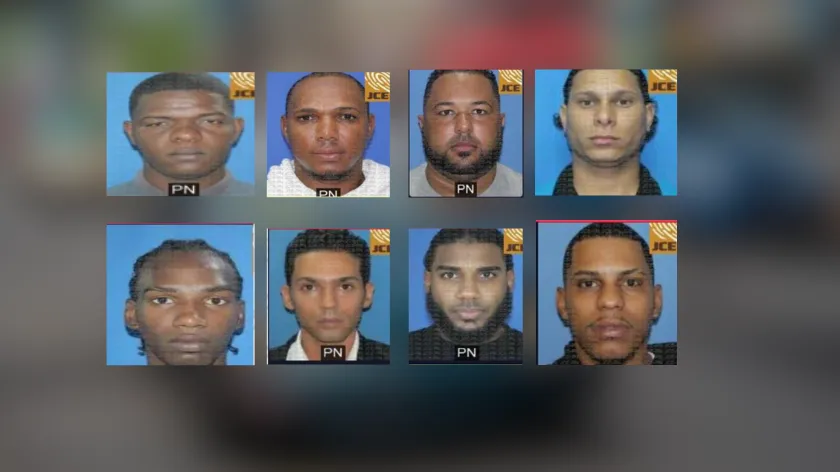 Prófugos por rapto en RD: Policía busca a 8 hombres peligrosos