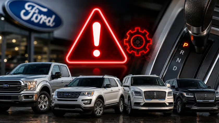Falla de transmisión Ford: Alerta para más de 741,000 autos