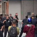 La policía le dispara a un sospechoso de robo en Times Square