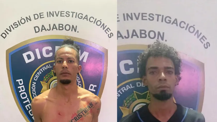 Apresan a dos hombres por robar celular a mujeres en Dajabón