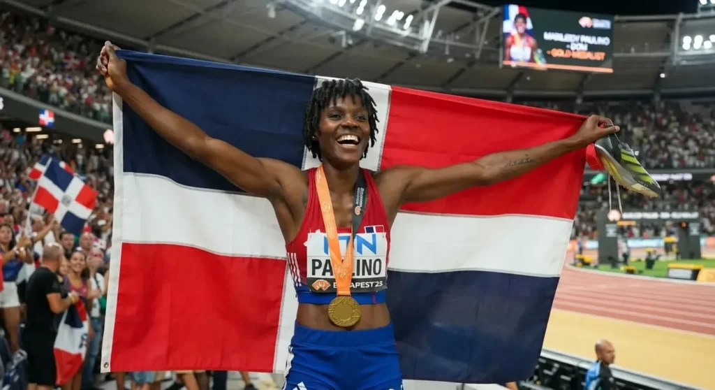 Marileidy Paulino conquista Budapest con 49.07