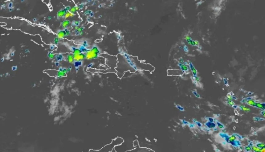 Indomet pronostica lluvias por onda tropical y vaguada en Republica Dominicana