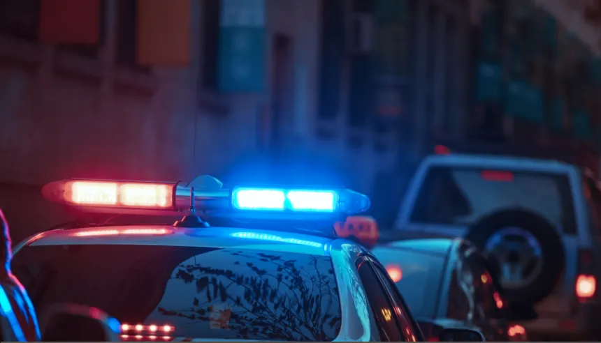 Agentes de la Policía Nacional de España desplegados tras un incidente en León.