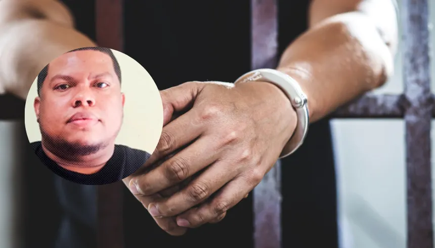 Sede de la Policía Nacional y DICRIM en San Francisco de Macorís donde se entregó Slater Miguel Celestino Burgos.