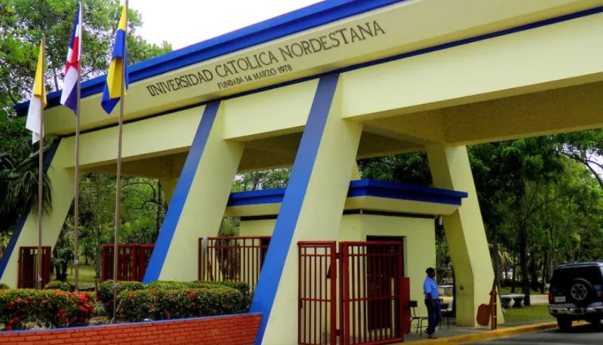 Campus principal de la Universidad Católica Nordestana (UCNE) en San Francisco de Macorís.