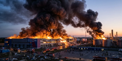Ucrania ataca refinería y almacén gigante dentro de Rusia