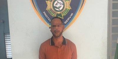 Jesus Manuel Santos Puello detenido Foto Policia Nacional