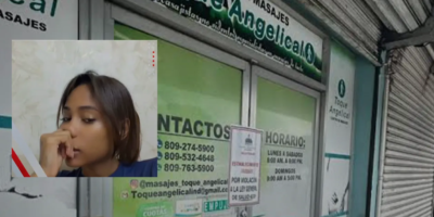 Sede donde Salud Pública cierra centro de masajes Toque Angelical.
