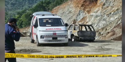 cuerpo calcinado vehiculo incendiado La Vega
