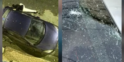 denuncian vandalismo vehiculos Mil Flores Los Tres Brazos