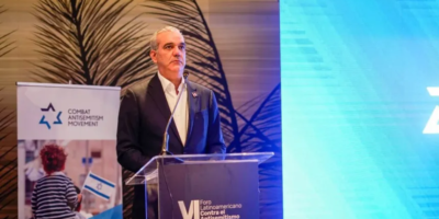 Apertura del VI Foro Latinoamericano contra el Antisemitismo en Santo Domingo con el presidente Luis Abinader