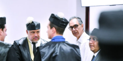 Santiago Hazim y abogado Miguel Valerio notifican a Camara de Cuentas