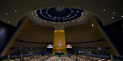Sede del OIEA en Viena donde EE. UU. frena a Irán al impedir el ingreso de su jefe nuclear.