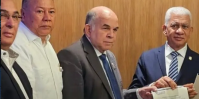 Fachada del Congreso Nacional de la República Dominicana durante las discusiones del Presupuesto.