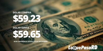 precio del dólar hoy en RD 23 de septiembre