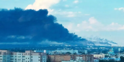 drones ucranianos atacan refineria Syzran Rusia